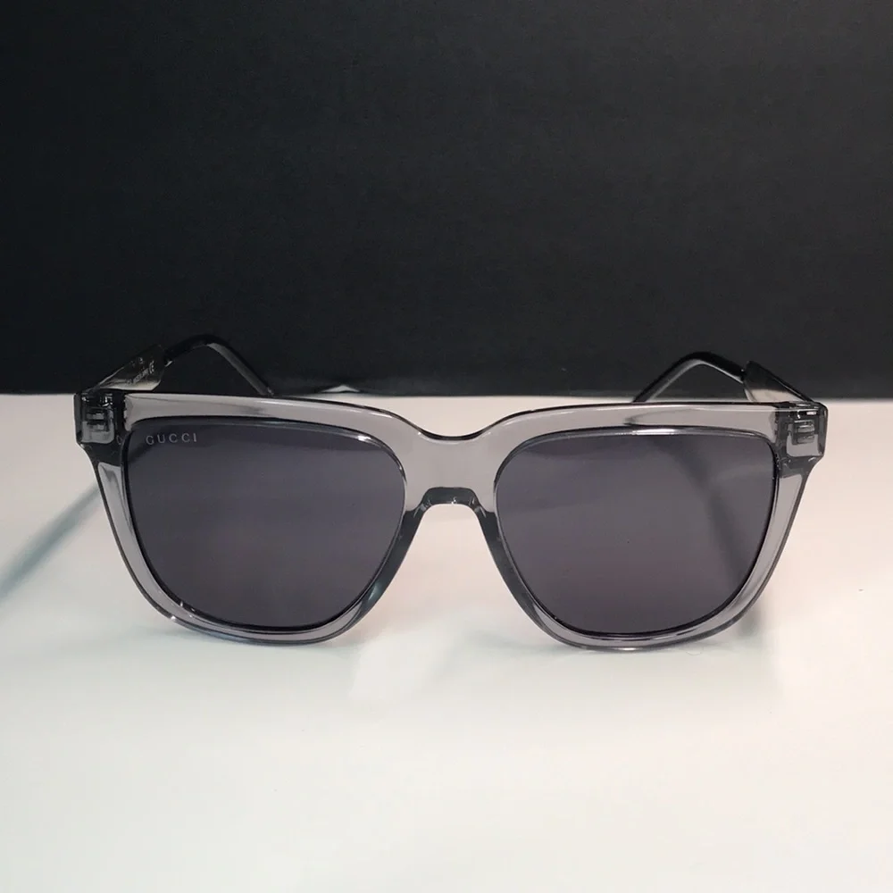 Trendy - 💯 Authentic - New GUCCI GG0976S 001 transparent - Picture 12 of 16